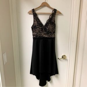 City Studio Mini High Low Formal Cocktail Dress